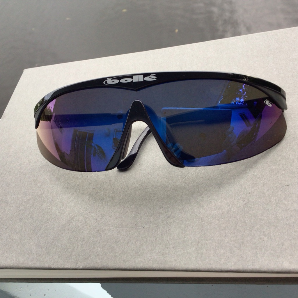 Bolle Micro Edge Sunglasses Made In Italy Black Frame